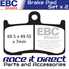 Brake Pads for SUZUKI GSX 1300 B-KING ABS 2008-2011 Front PRO HH EBC