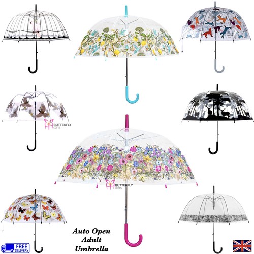 Ladies birdcage clear dome - birdcage,