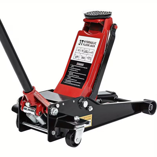 Durable steel trolley jack - durable, 3