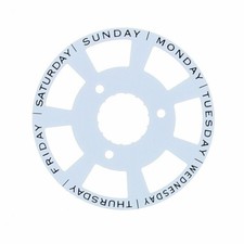 DAY DATE DISC CALENDAR FOR 40-41 ROLEX PRESIDENT II 3156 3255 218239 218238 WHIT