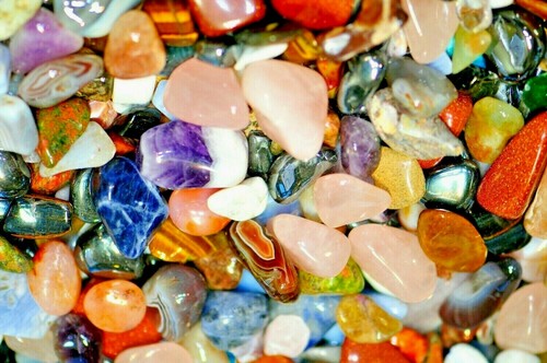 100g chakra crystals - chakra, tumbled