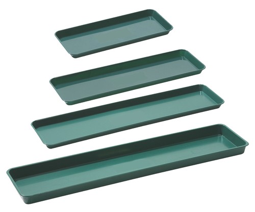 Long rectangular plastic - rectangular, plant