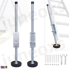 2PCS Ladder Leveler Adjustable Stabilizer Legs Safety Ladder Extension Legs
