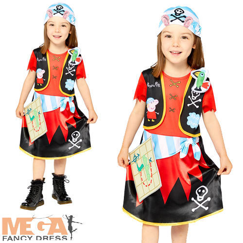 Girls peppa pig - pirate, fancy