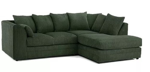 Forest green jumbo - forest, cord