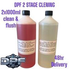 DPF Foaming Particular Filter Regenerator Flush Fluid Cleaner pro 2 stage on car