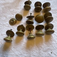 12 x  Vintage Brass Cabinet