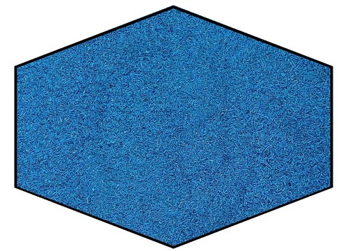 Blue fine sawdust scatter - fine, |