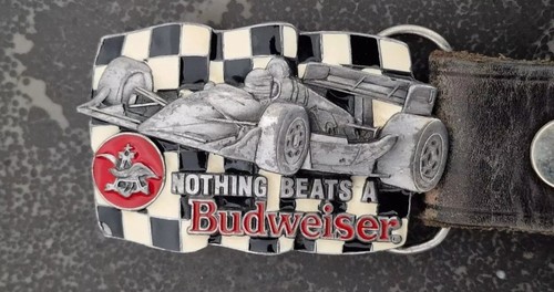 Vintage race car budweiser - race,