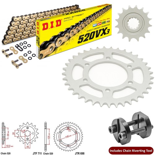 125 trail chain sprocket - trail,