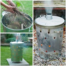 GARDEN RUBBISH FIRE BIN