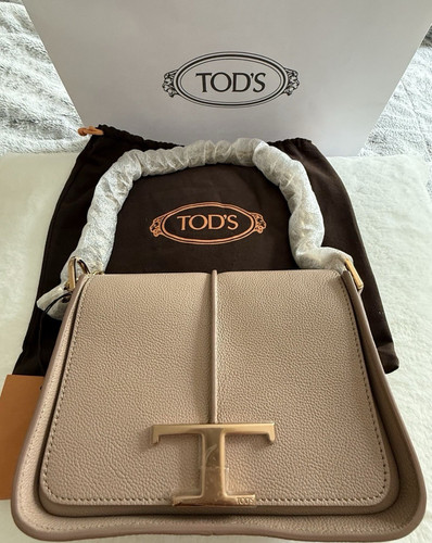 Tod timeless beige shoulder - beige,