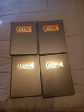MURDER CASEBOOK 1-60 IN FOLDERS X4 TRUE CRIME ED GEIN GACY BUNDY SERIAL KILLERS