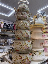 12 PCS Enamel Cookware Enamel