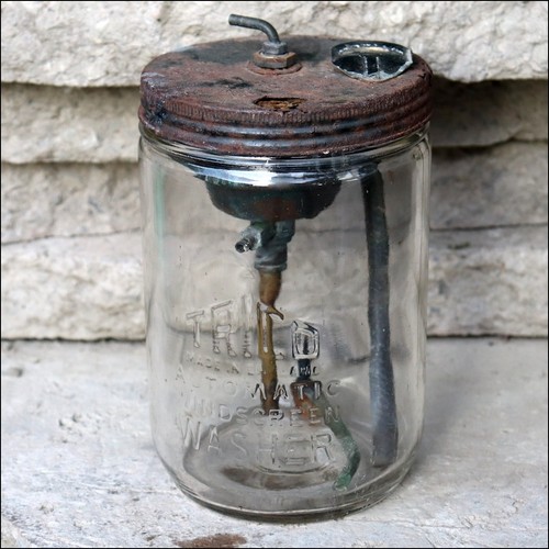 Vintage trico glass - trico, windscreen