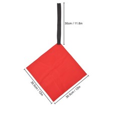 .2pcs Kayak Tow Flags Red