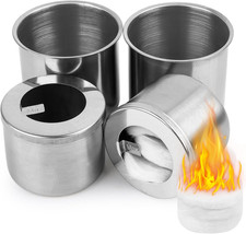 Pack of 6 Ethanol Combustion Chamber Bioethanol Burner Pot Ethanol Burner for Co