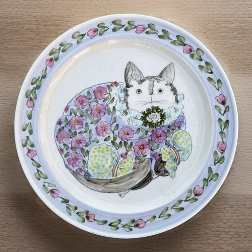 Fat cat studio art porcelain - fat,