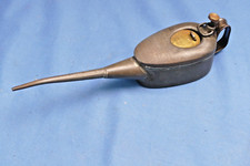 Braimes No 02 double slide oil can marked 1/3 rd PT 10 .3/4" Long