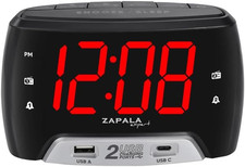 Wake-Up Alarm Clock with Radio