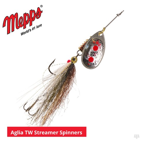 Mepps aglia silver - mepps, streamer