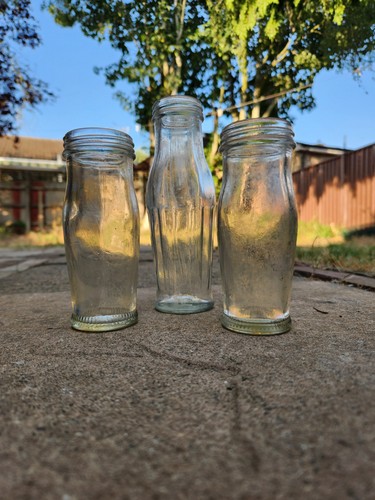 Vintage heinz glass bottles - vintage,