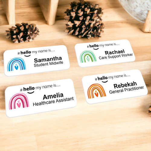 Hello name badge - hello,