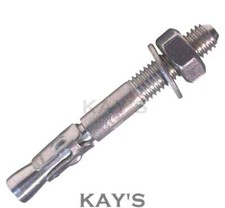 THROUGHBOLT FIXINGS THROUGH ANCHOR WEDGE BOLTS BRICK WALL MASONRY CONCRETE STONE
