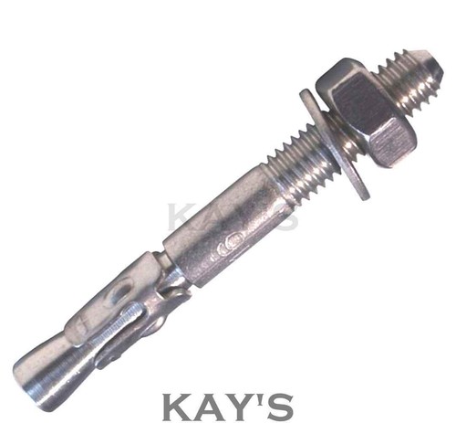 Throughbolt fixings through - fixings,