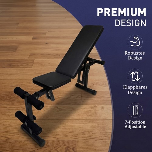 Position adjustable incline - 7-position,
