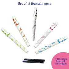 Set of 5pc Fountain Pen Smooth