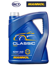 5 Litri Olio Motore  Mannol Classic 10w40 Olio Idro-Sintetico + Ester Technology