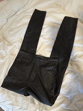 Stradivarius Black Faux