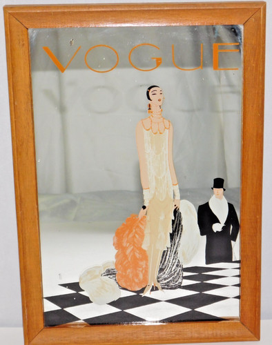 Vtg vogue fashion mirror - vogue,
