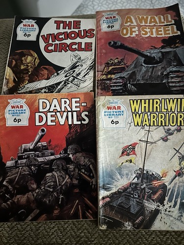 War picture library comics - library, x4
