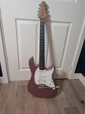 Sterling by Music Man Cutlass 50 HSS Rose Gold Roasted Maple Neck Stratocaster