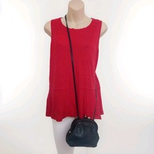 Vtg Designer FURLA Navy