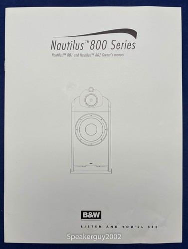 Original bowers wilkins - bowers, &