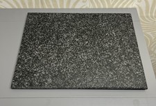 Premium Black/Grey Speckled Granite Chopping Pastry Board 40x30cm Worktop Saver