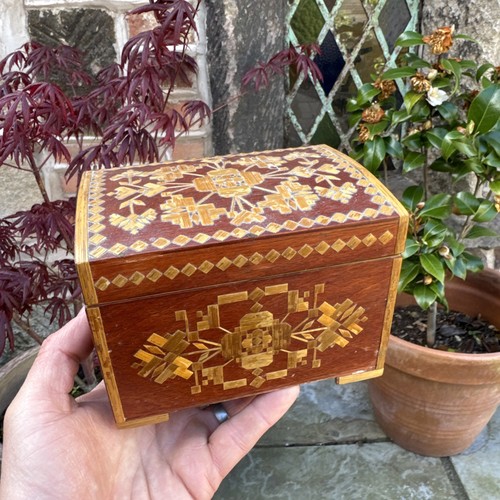 Vintage wooden storage box - vintage,