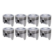 8 Pistons with Pins .030 size 1977-1980 Buick Cadillac Pontiac Oldsmobile 350 V8