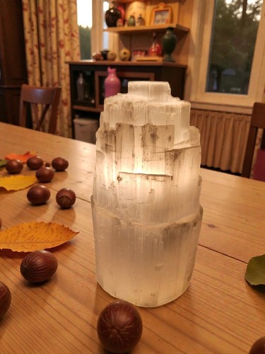 Mountain natural selenite - mountain,