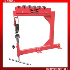 WNS English Wheel Wheeling Machine 400mm x 1.5mm* 1 Top Roll 7 Bottom Rolls 