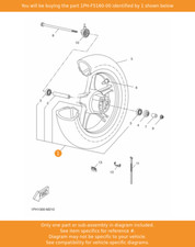 YAMAHA Cast Wheel, Front