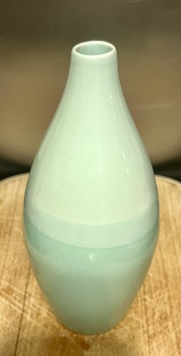 Studio pottery vase - pottery,