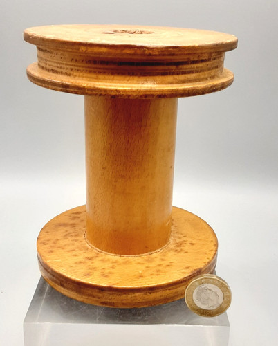 Large vintage wooden - vintage, bobbin