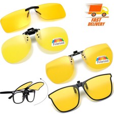 Night Driving Clip-On Glasses