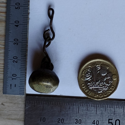 Antique brass bronze bell - brass/bronze,