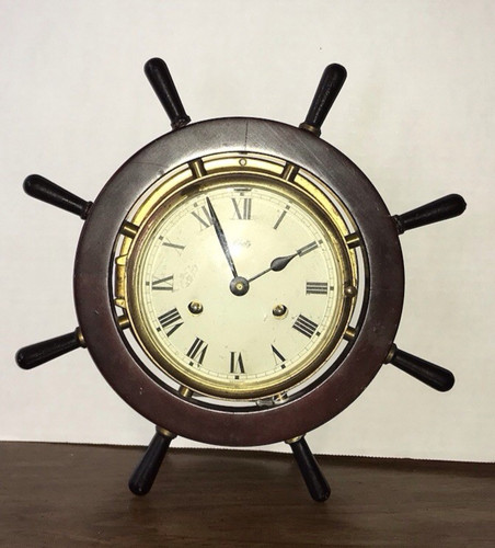 Ships bell clock - clock,