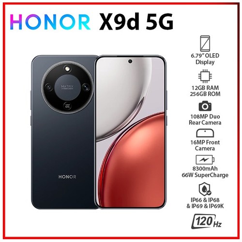 Honor x9d 12gb 256gb black - honor, 5g